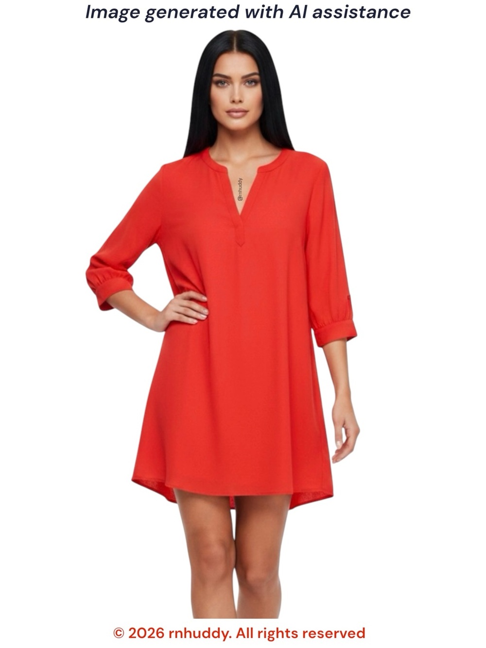 NWT Lulus M red shift dress